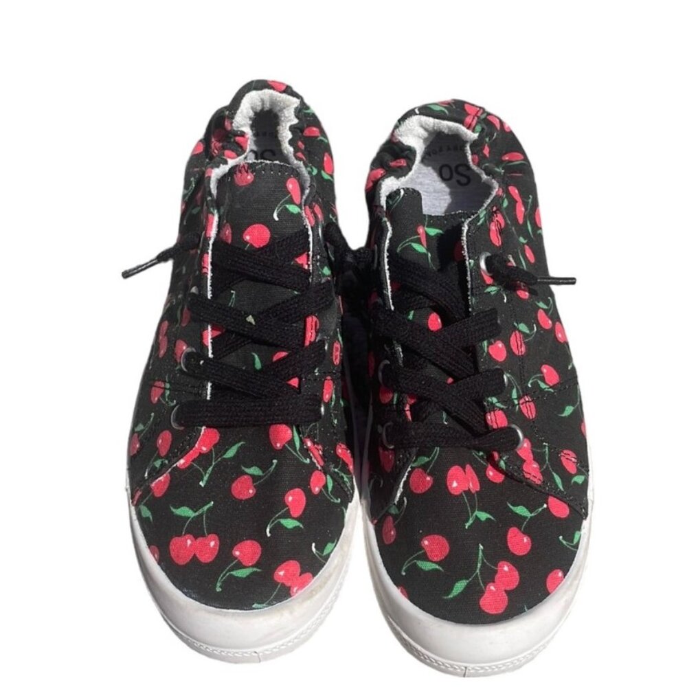 Cherry Theme Sneakers - Cute & Comfy - NEW Sz 9